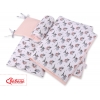 Bettwäsche Set für Babybett 3-tlg - little doggies