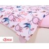 Bettwäsche Set für Babybett 3-tlg - Schwalben blau