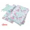 Bettwäsche Set für Babybett 3-tlg - unicorn mint