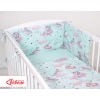 Bettwäsche Set für Babybett 3-tlg - unicorn mint