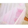 Bettwäscheset 6tlg für Beistellbett FABIO - Little Prince/Princess rosa