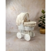 Bettwäsche Komplett Set XXL für Stubenwagen Waldin® Beige