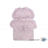Blau Weide Puppenwagen Korb Bettwäsche rosa Blümchen