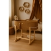 Boho Moseskorb mit Wiege - caramel