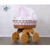 Bollerwagen Baby mit Haube Isabella 50102-908*