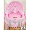 Bollerwagen mit Haube - Amelie rosa