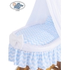 Bollerwagen mit Himmel Hannah -  chevron blau