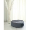 Kleiner Grau Pouf für Babyzimmer