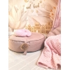 Kleiner Pouf für Babyzimmer Beige
