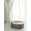 Kleiner Pouf für Babyzimmer Beige
