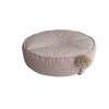 Kleiner Pouf für Babyzimmer Beige