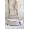 Pouf aus Velvet für Baby Kinderzimmer