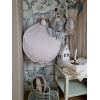 Kleiner Pouf für Babyzimmer Creme