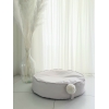 Kleiner Pouf für Babyzimmer Creme