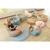 Kleiner Pouf für Babyzimmer Mint Velvet