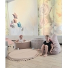 Sitzsack Pouf Beige für Kinderzimmer