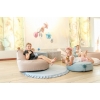 Sitzsack Pouf Beige für Kinderzimmer