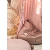 Beige Sitzsack Samt Velvet
