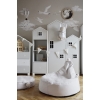 Pouf für Kinderzimmer Creme