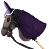 Decke gesteppt für Steckenfperd Hobby Horse
