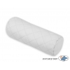 Dekoratives Baby Rollkissen gesteppt- grau