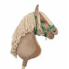 Verstellbare Halfter für Hobby Horse grün