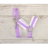 Die Verstellbare Halfter für Hobby Horse A3 - lila mit Pelz