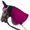 Kappe für Hobby Horse Steckenpferd Marineblau - Fuchsie