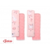Doppelseitige Gurtpolster BOBONO - Ballerinas rosa/puderrosa