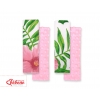 Doppelseitige Gurtpolster BOBONO - tropische Blumen/rosa