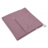 Doppelseitige Krabbeldecke Teepee Spielmatte- pastellviolett