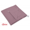Doppelseitige Krabbeldecke Teepee Spielmatte- pastellviolett