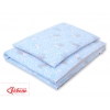 Doppelseitiges Bettwäsche Set 2-tlg - blaue Hasen/grau