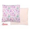 Doppelseitiges Kissen - Ballerinen lila