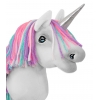 Weiß Einhorn Steckenpferd