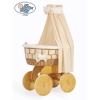 Babywiege Nestchen Set mit Himmel Stubenwiege