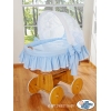 Stubenwagengarnitur Bezug Blau