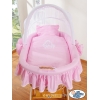 Ersatzbezug 4 tlg. Pink Bezug für Stubenwagen nr 58962-422 oder 78962-422