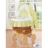 Ausstattung mit Esel für Stubenwagen Grün für Babys