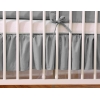Fest gefaltete Rüsche 120x60 - anthrazit
