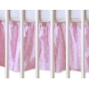 Fest gefaltete Rüsche 120x60cm - Hängende Herzen Rosa-Punktemuster