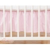 Fest gefaltete Rüsche Babybett 120x60cm - Little Prince/Princess rosa