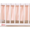 Fest gefaltete Rüsche Babybett 120x60cm - Little Prince/Princess puderrosa