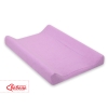 Frotte Bezug für Wickelauflage 70x50cm lila
