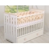 Bettschlange Geflochten farbe beige