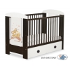 Braun Gitterbett 120x60cm Teddy Bär Barnaba Braun mit Schublade