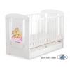 Gitterbett mit Schublade STANDARD 120x60cm Teddy Bär Barnaba