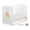 Gitterbett mit Schublade STANDARD 120x60cm Teddy Bär Barnaba