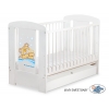 Gitterbett mit Schublade STANDARD 120x60cm Teddy Bär Barnaba