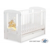 Gitterbett mit Schublade STANDARD 120x60cm Teddy Bär Barnaba